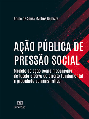 cover image of Ação pública de pressão social